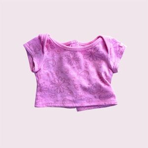 American Girl Doll Pink Tee From True Spirit Outfit ONLY